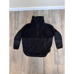 The North Face Women’s Fleece Jacket – Black, Size Small, 1/4 Zip Pullover